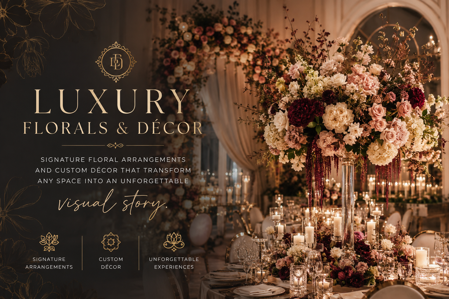 Luxury Florals & Décor